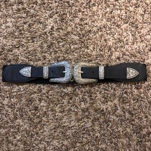Black/silver belt!
